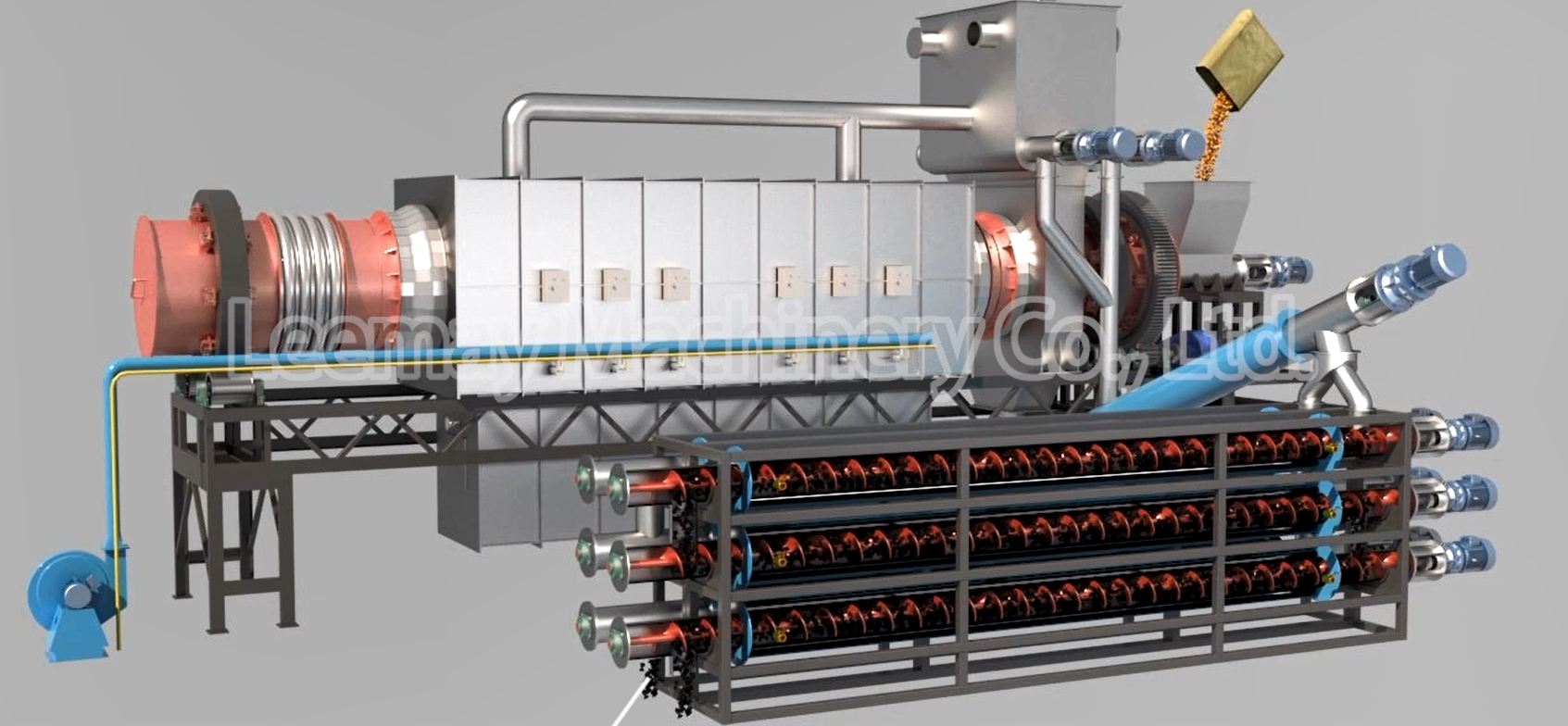 Leemay Sludge Carbonizing Furnaces Sludge Carbonization Furnace